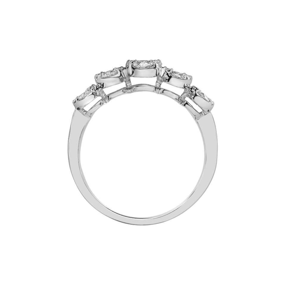 Prsteň s diamantmi Diamond Allegory