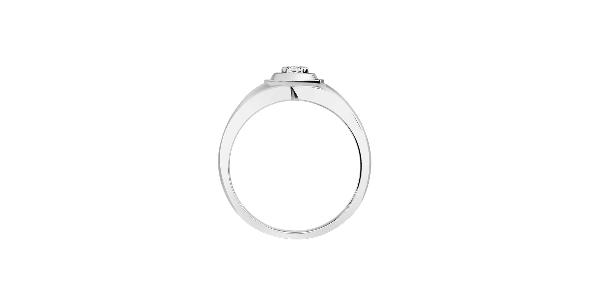 Prsteň s diamantom Moon Sin