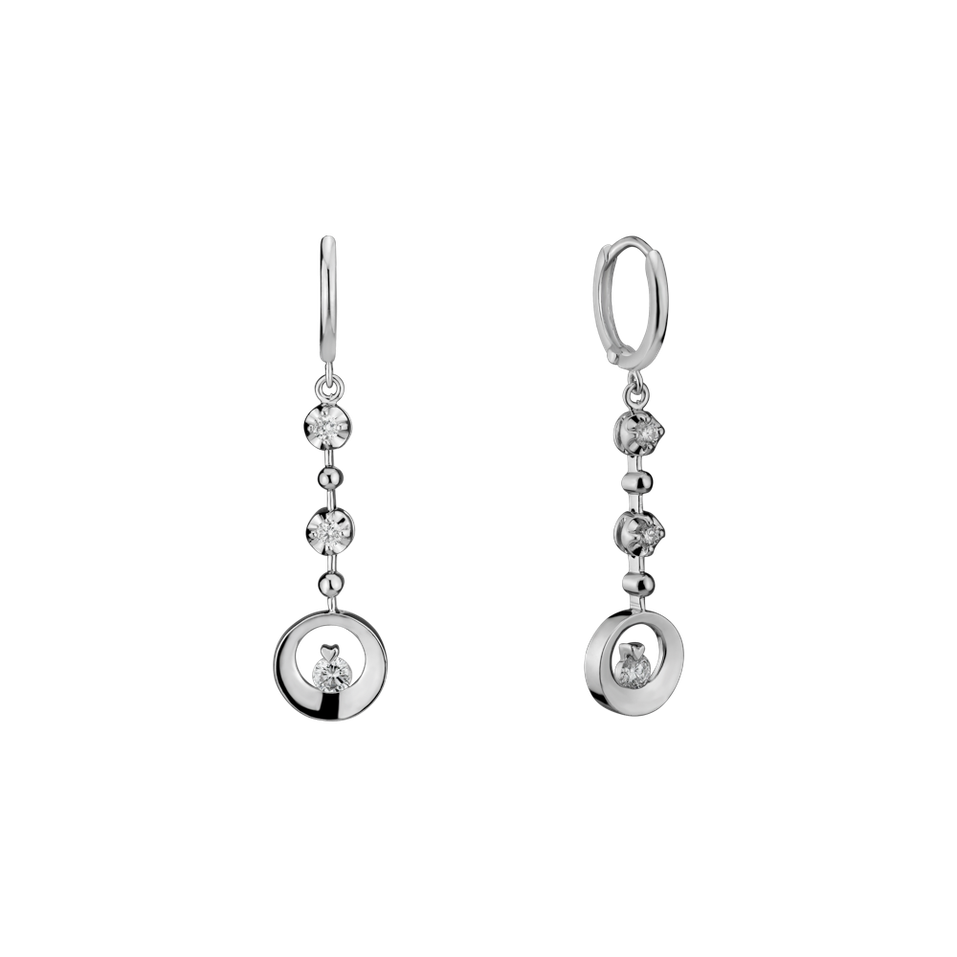 Náušnice s diamantmi Devouring Stars