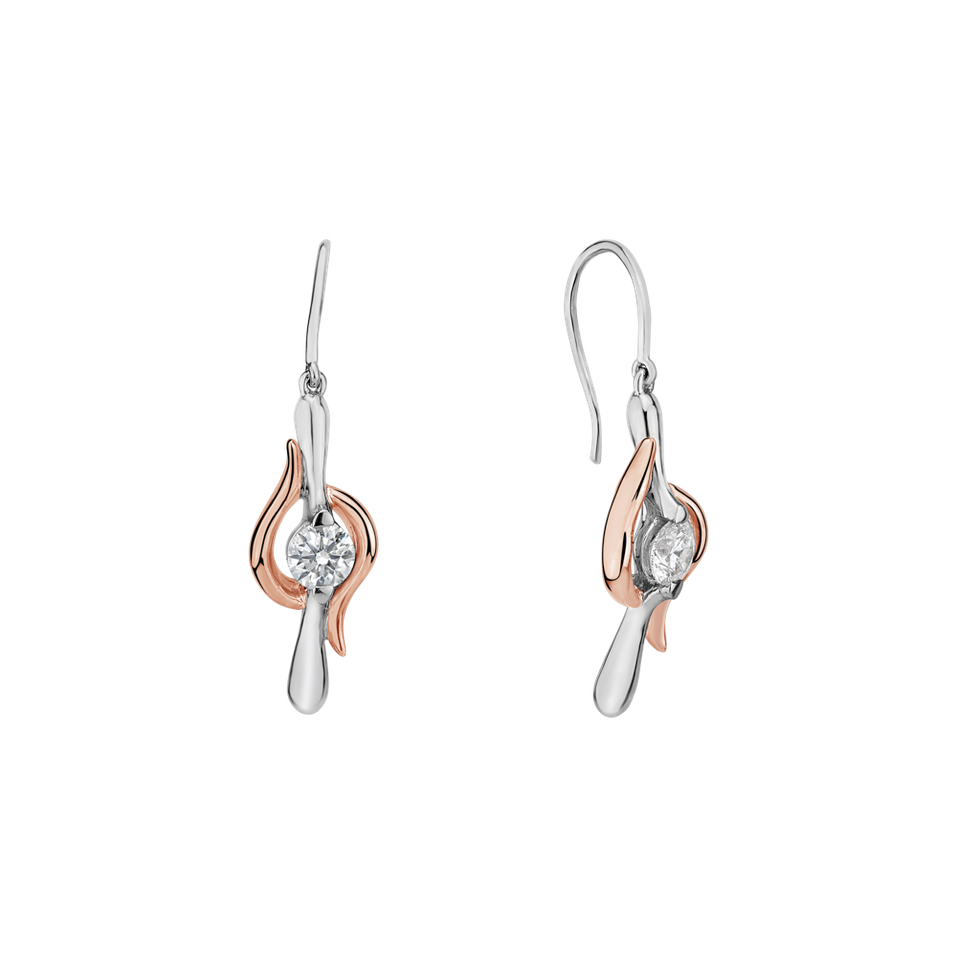 Náušnice s diamantom Baird