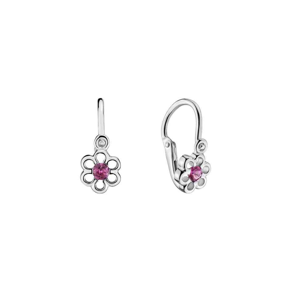 Náušnice so zafírom Printemps