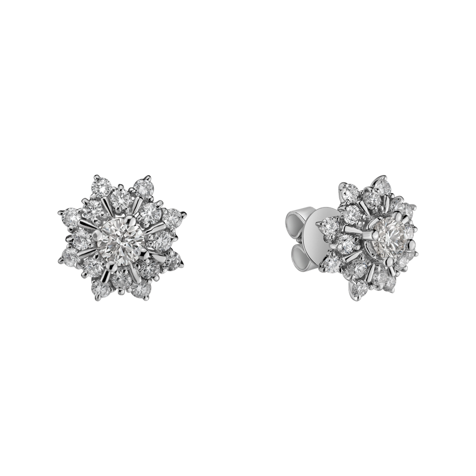 Náušnice s diamantmi La Sirene