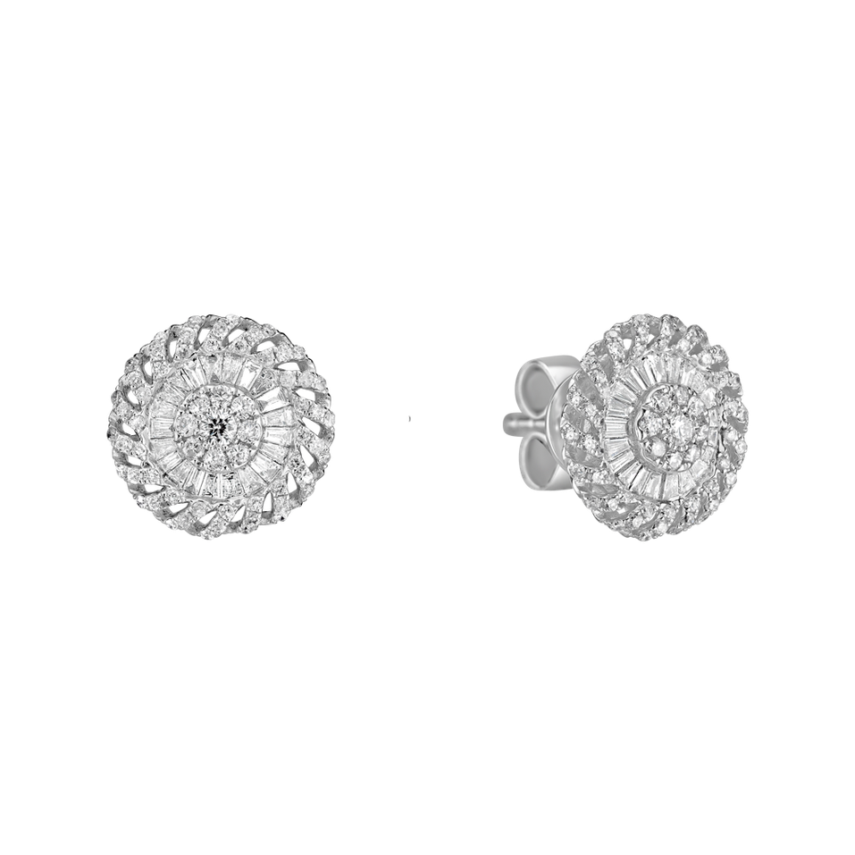 Náušnice s diamantmi Siddharth