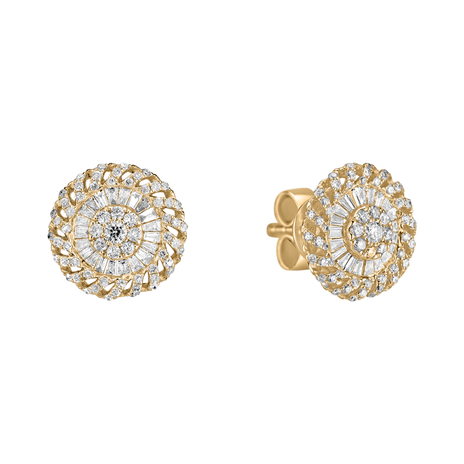 Náušnice s diamantmi Siddharth