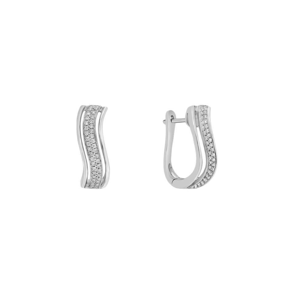 Náušnice s diamantmi Zendaya