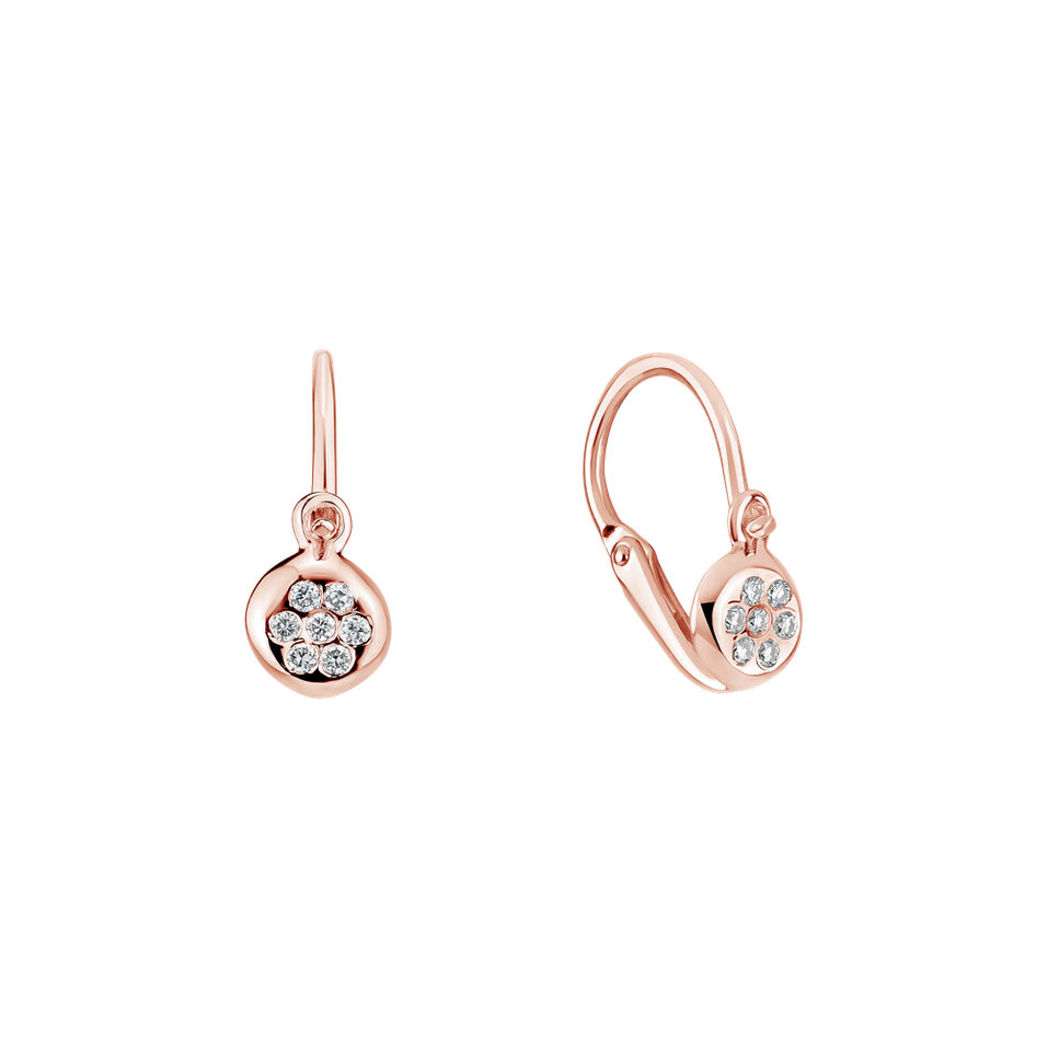 Detské náušnice s diamantmi Angel Galaxy