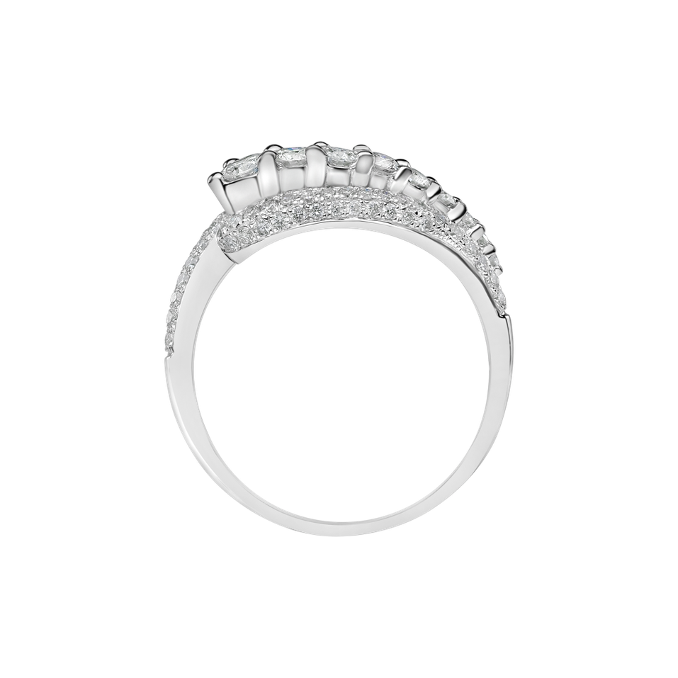 Prsteň s diamantmi Barbara