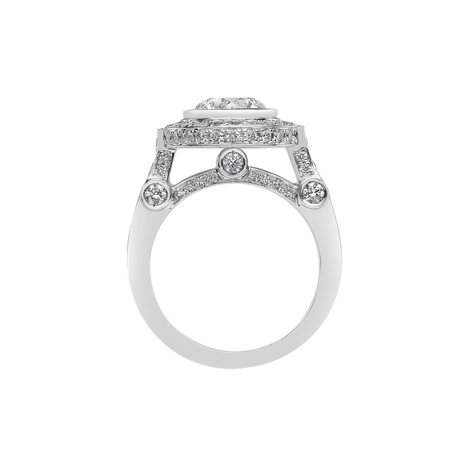 Prsteň s diamantmi Fantasy Sky