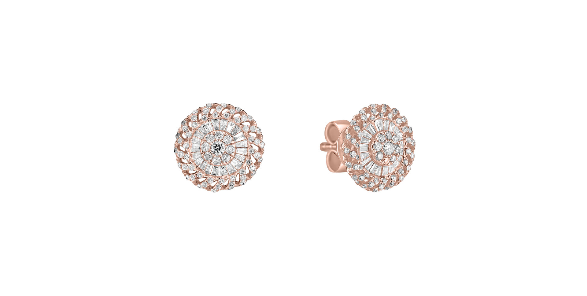 Náušnice s diamantmi Siddharth