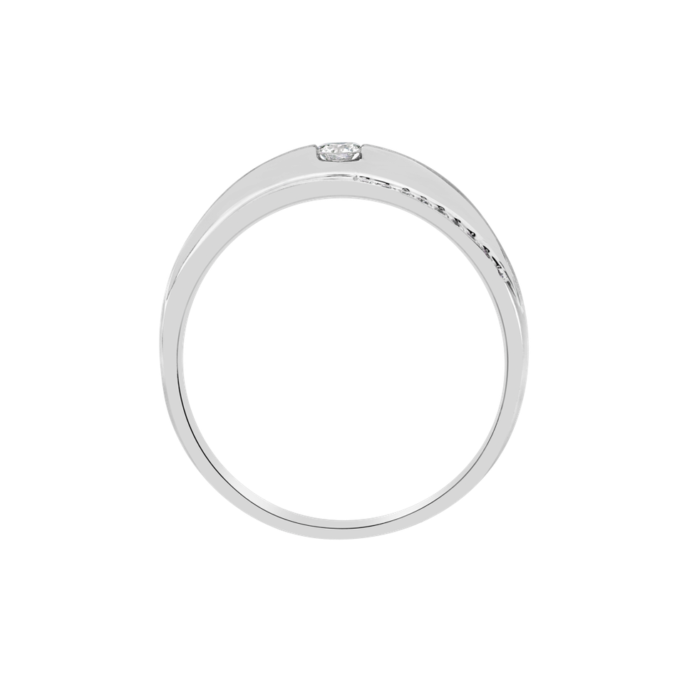 Prsteň s diamantmi Midnight Strong