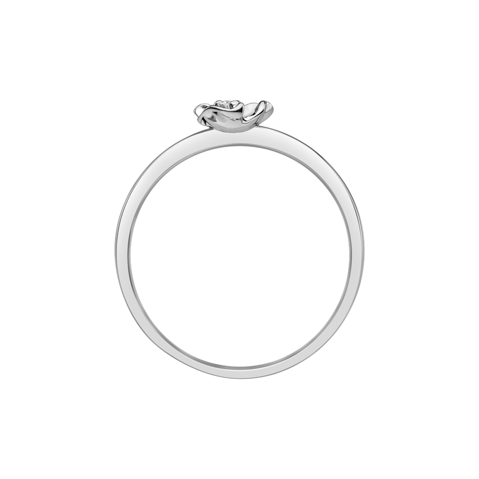 Prsteň s diamantom Audrey