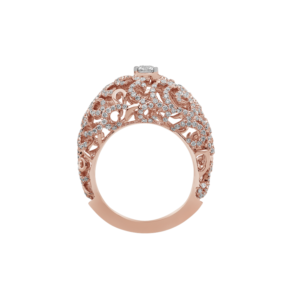 Prsteň s diamantmi Witching Garden