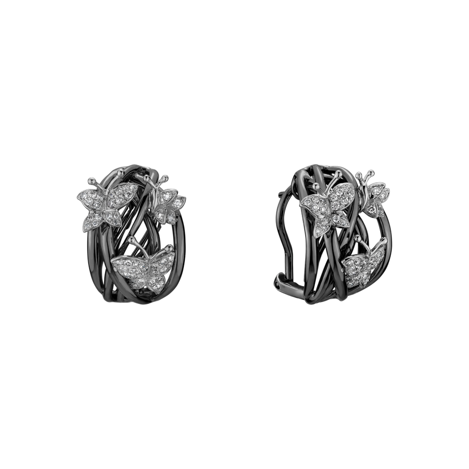 Náušnice s diamantmi Signature of Heaven