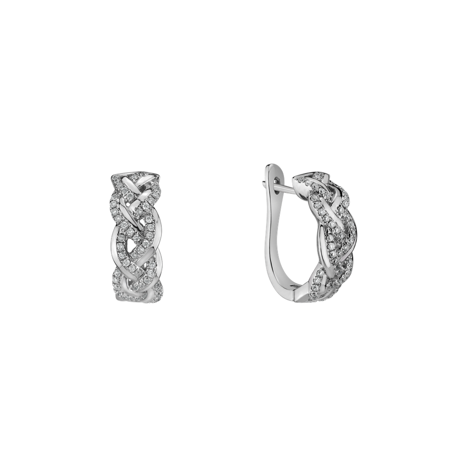 Náušnice s diamantmi Ubiquitous Influence