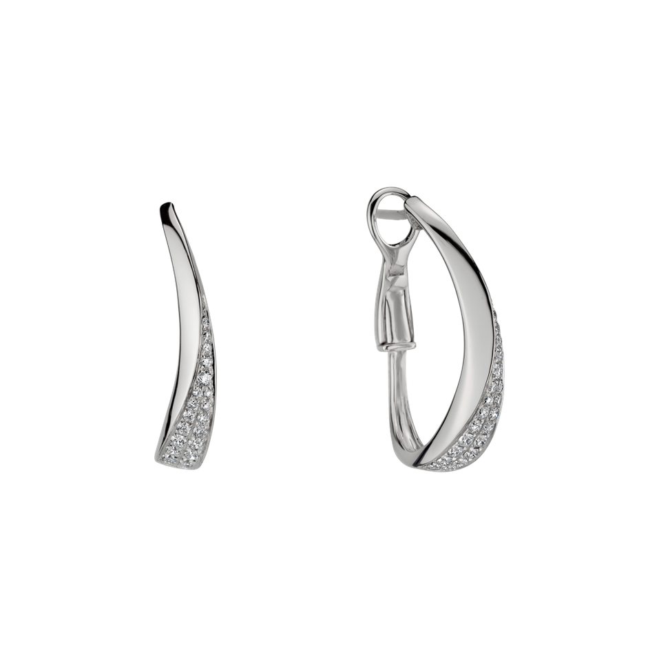 Náušnice s diamantmi Caspian