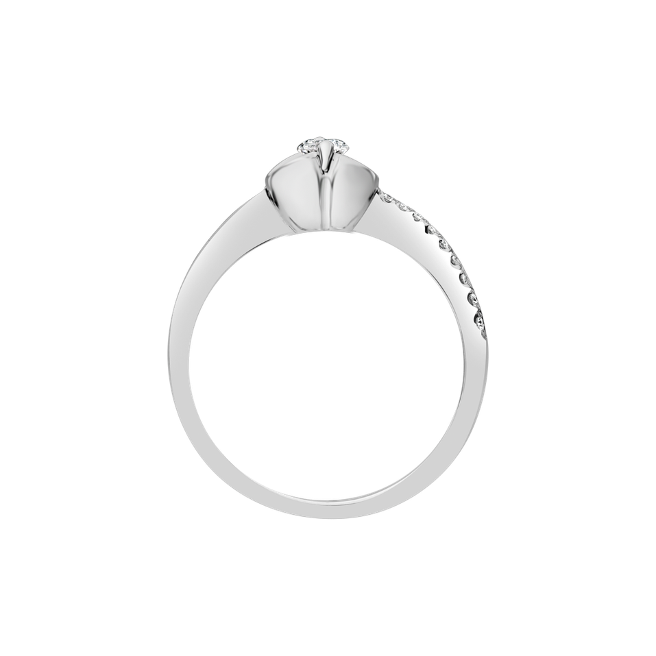 Prsteň s diamantmi Midnight Madame