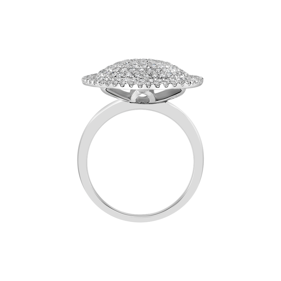 Prsteň s diamantmi Monogram Galaxy