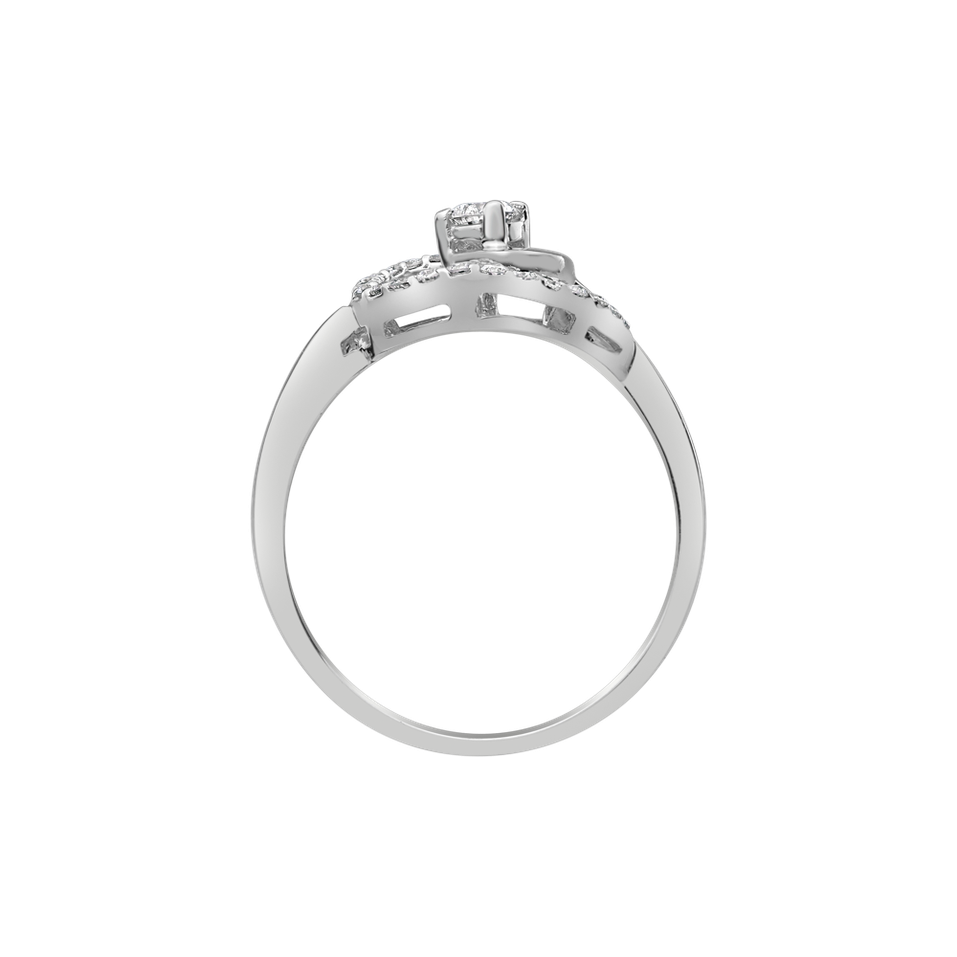 Prsteň s diamantmi Carine