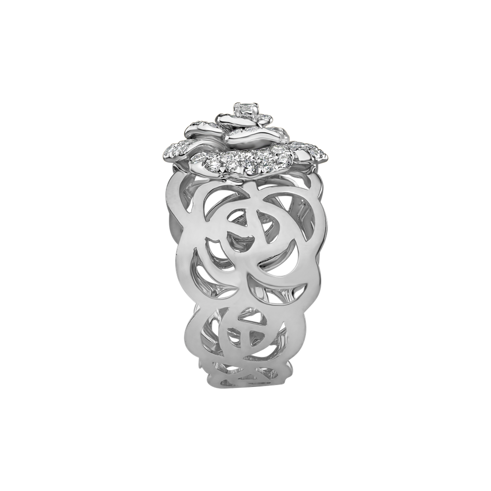 Prsteň s diamantmi Poetic Garden