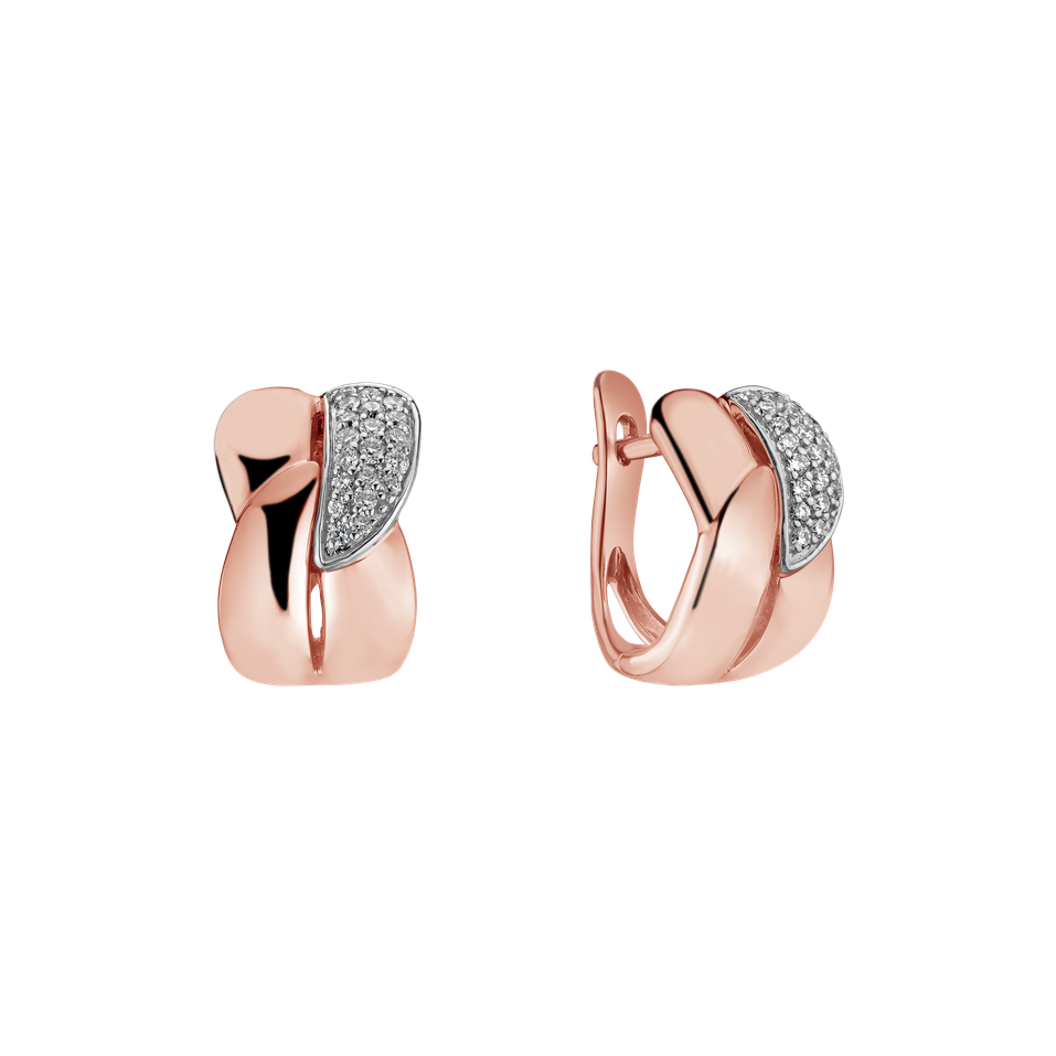 Náušnice s diamantmi Aspen