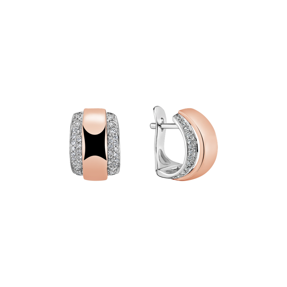 Náušnice s diamantmi Dynneme