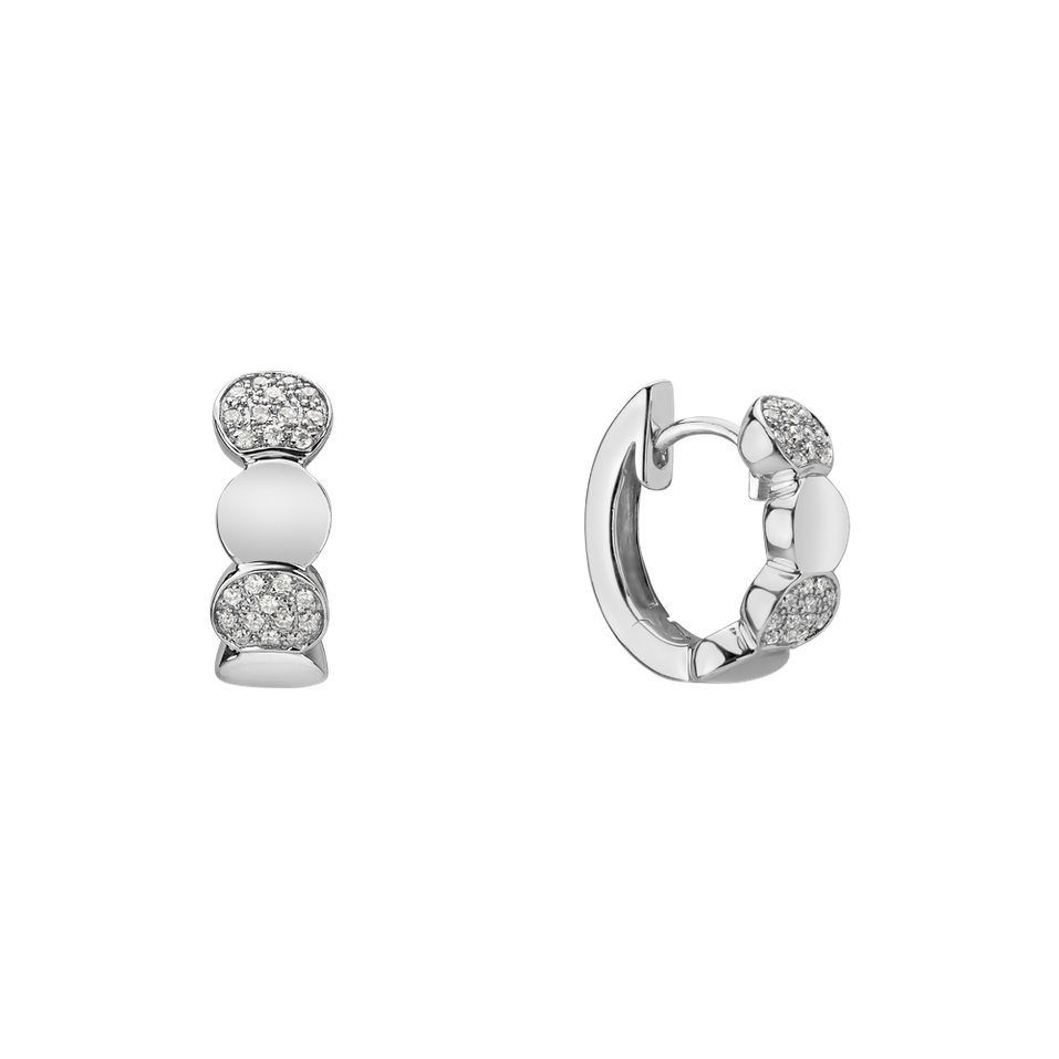 Náušnice s diamantmi Orion Secret