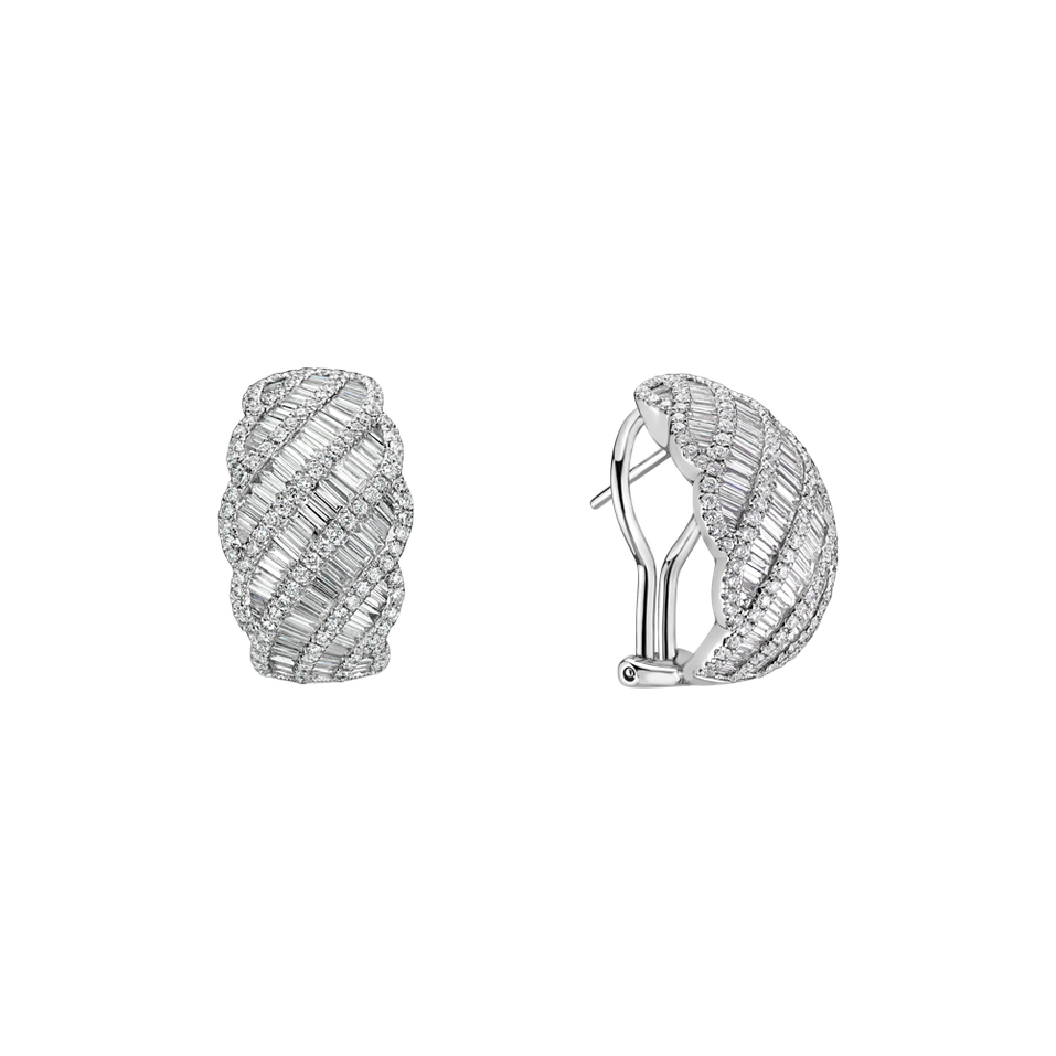 Náušnice s diamantmi Hermarni