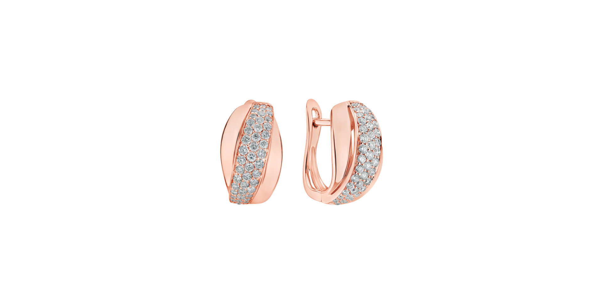 Náušnice s diamantmi Galaxy Dream