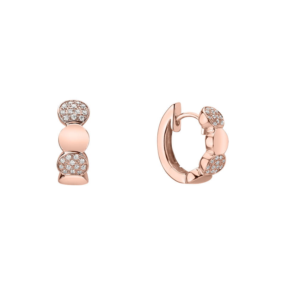 Náušnice s diamantmi Orion Secret