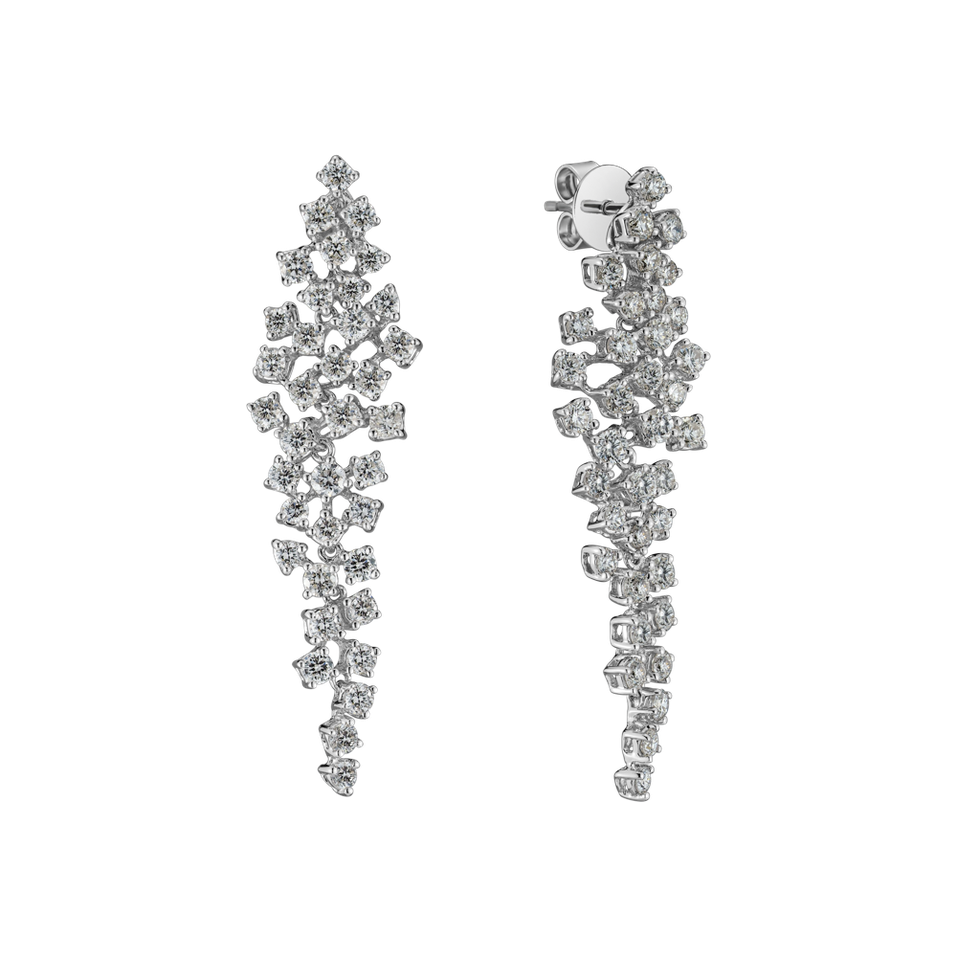 Náušnice s diamantmi Renaissance Treasure