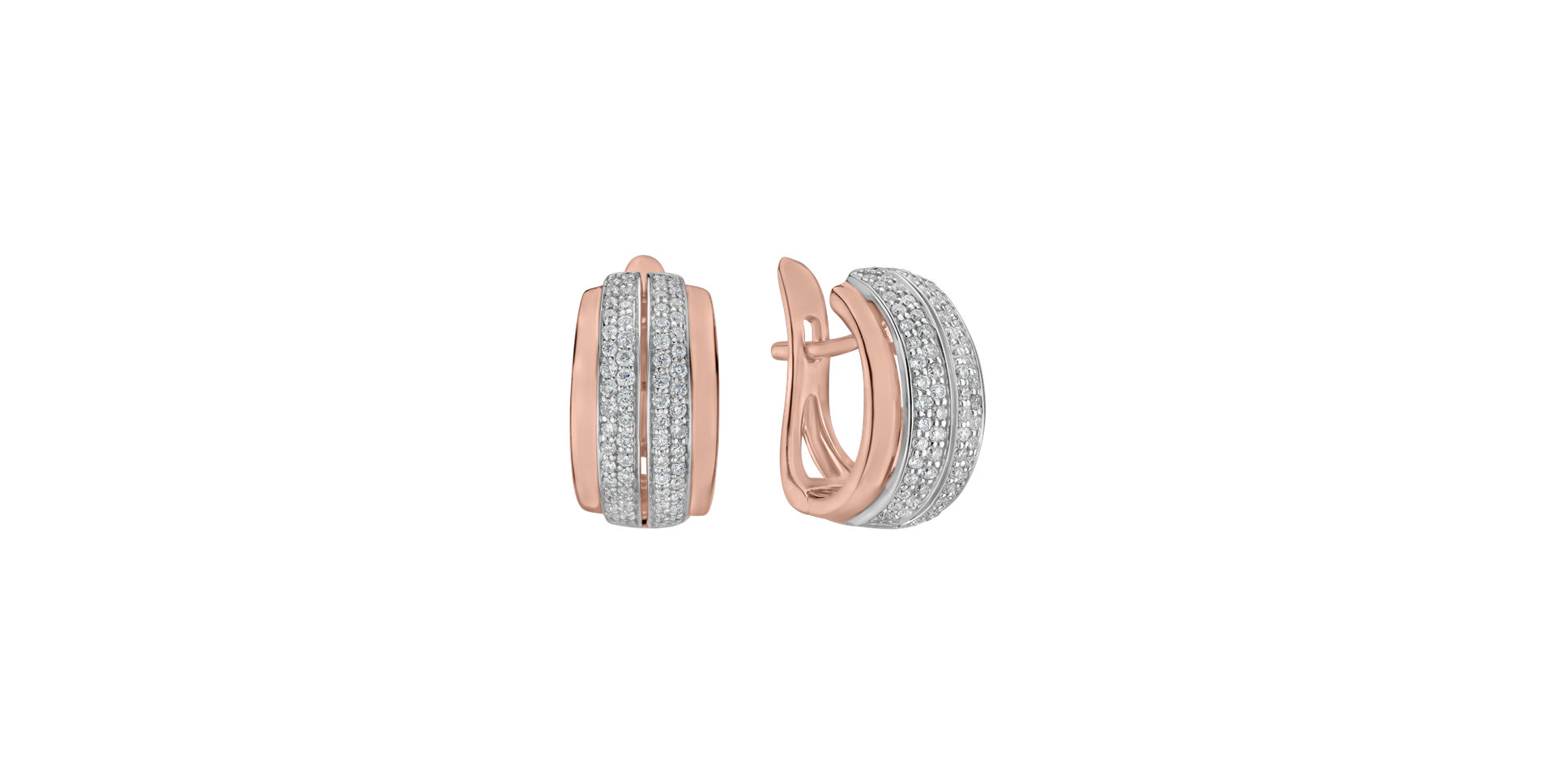 Náušnice s diamantmi Amazing Secret