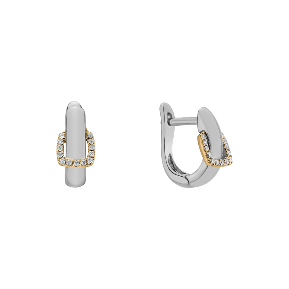 Náušnice s diamantmi Galaxy Symphony