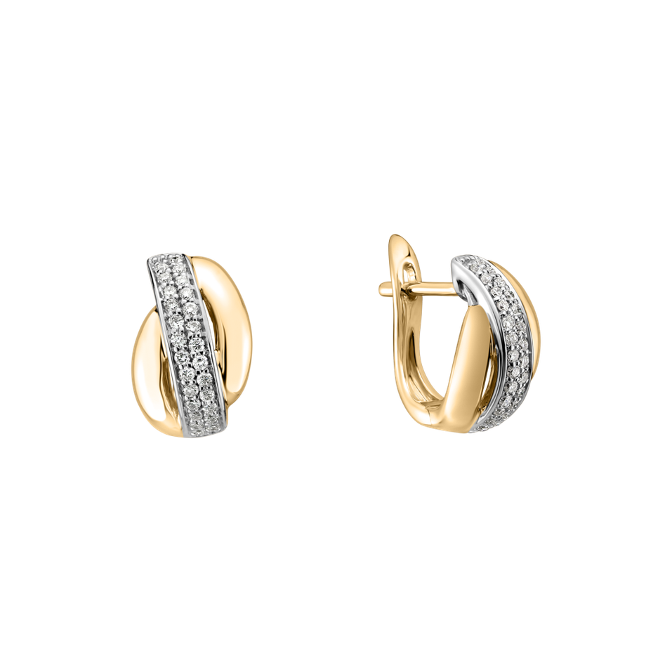 Náušnice s diamantmi Dream Melody