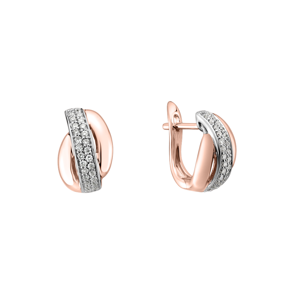 Náušnice s diamantmi Dream Melody