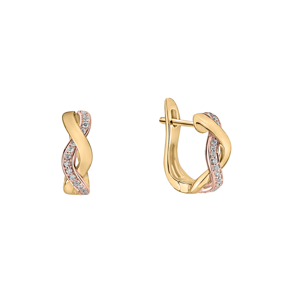 Náušnice s diamantmi Dream Symphony