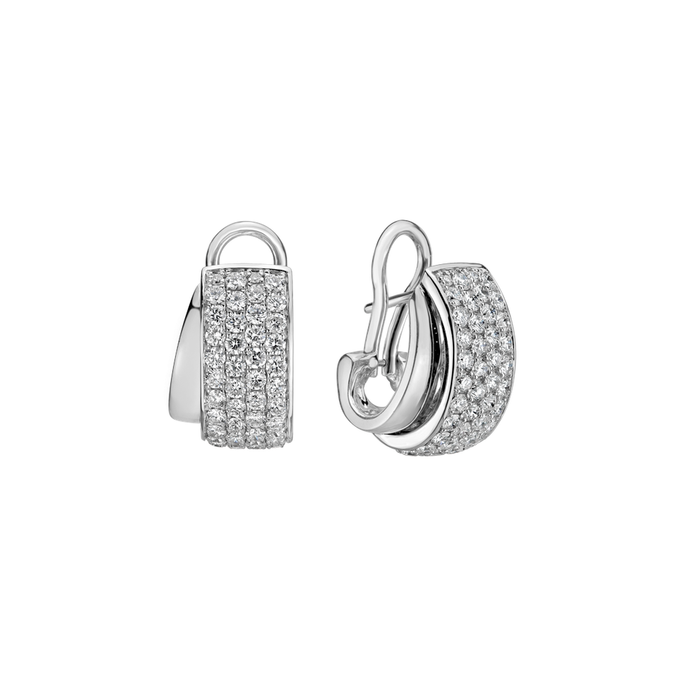 Náušnice s diamantmi Galaxy Poem