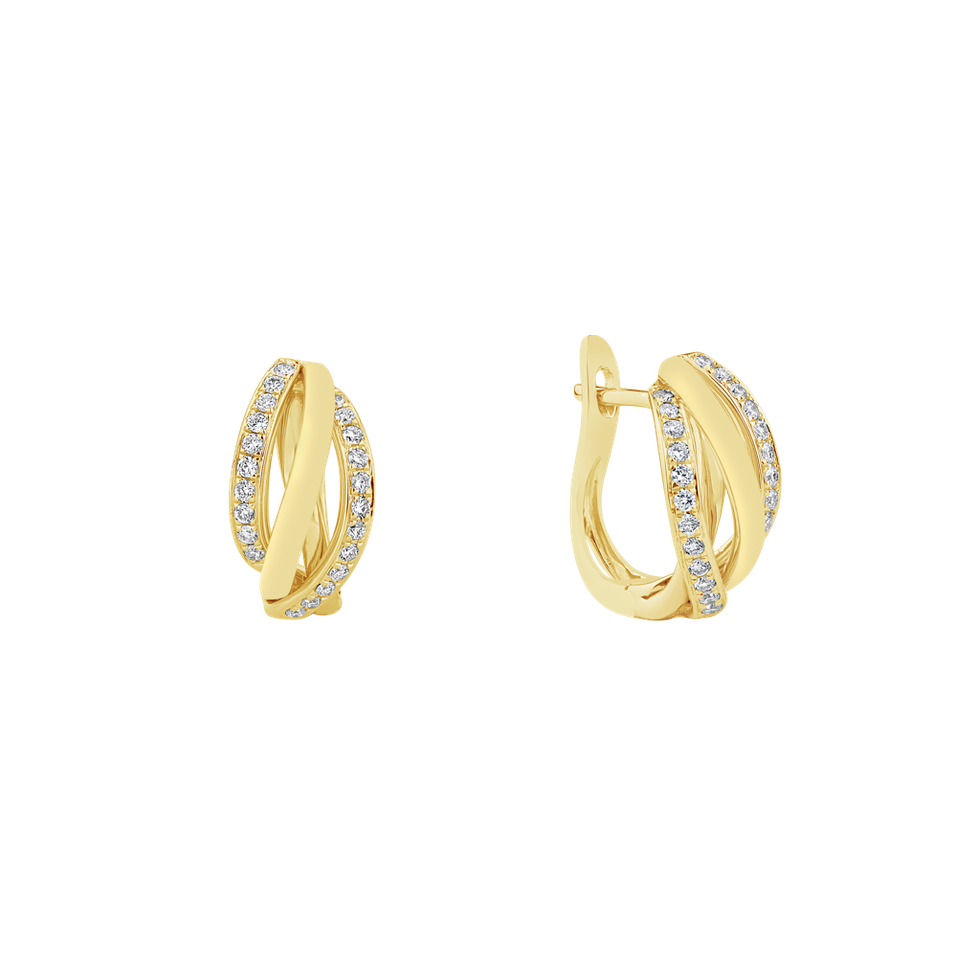 Náušnice s diamantmi Amazing Passion