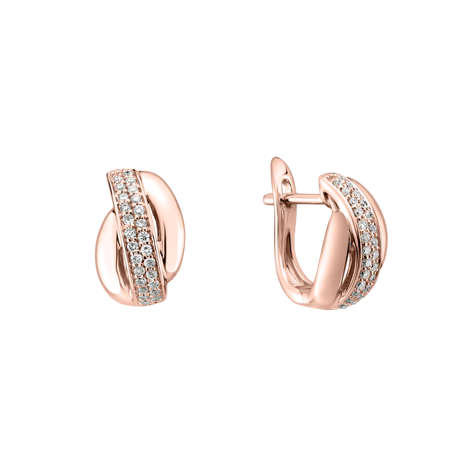 Náušnice s diamantmi Dream Melody