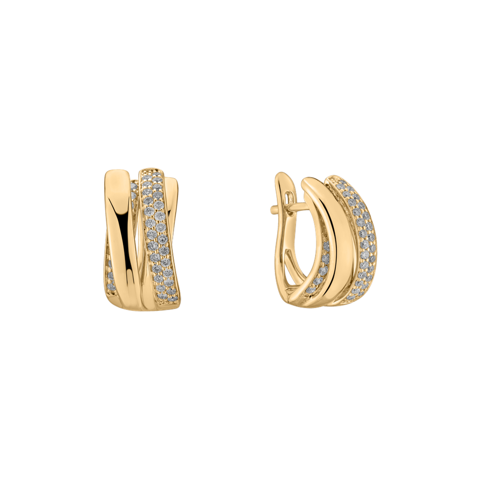 Náušnice s diamantmi Dream Pleasure