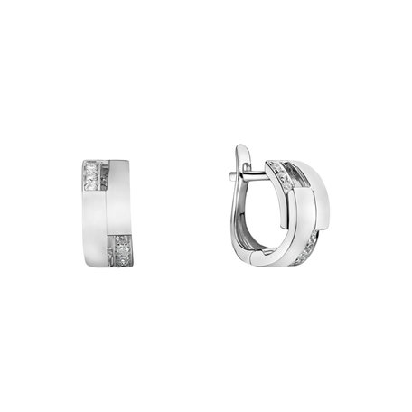 Náušnice s diamantmi Star Opium