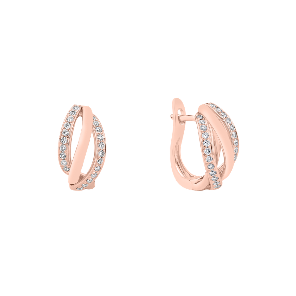 Náušnice s diamantmi Amazing Passion