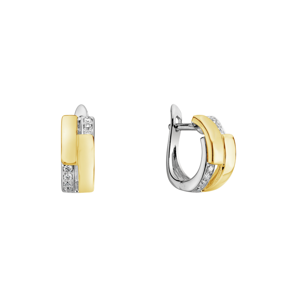 Náušnice s diamantmi Star Opium