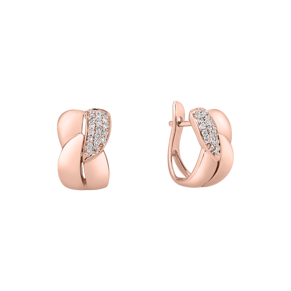 Náušnice s diamantmi Orion Treasure