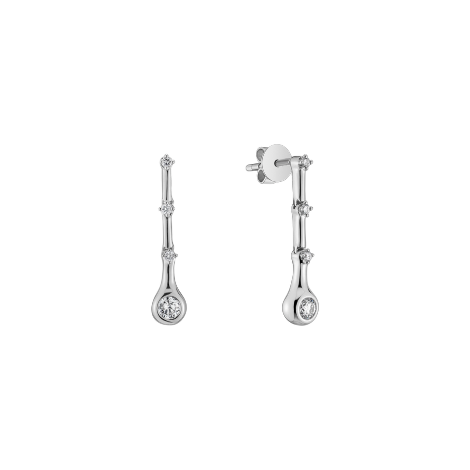 Náušnice s diamantmi Marianne