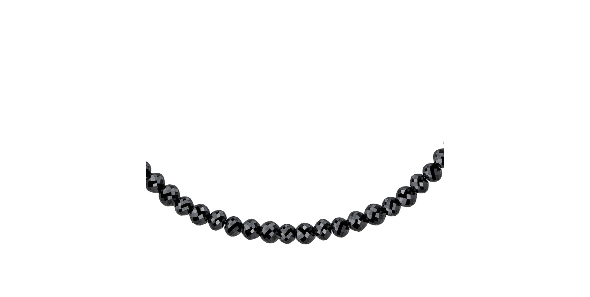 Náramok s čiernymi diamantmi Darkness