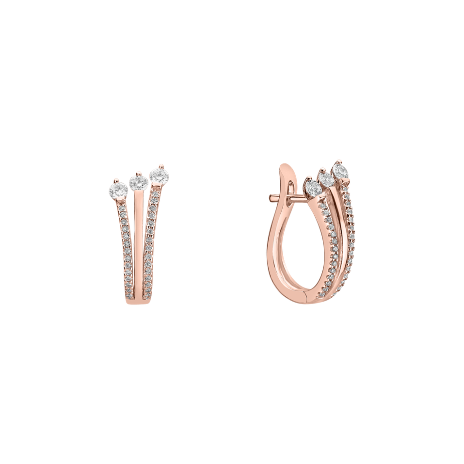 Náušnice s diamantmi Dream Secret