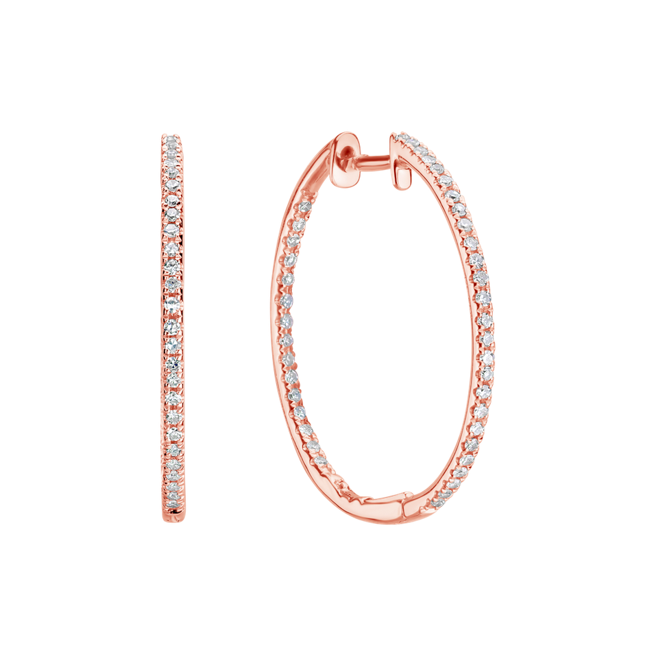 Náušnice s diamantmi Sunshine Goddess