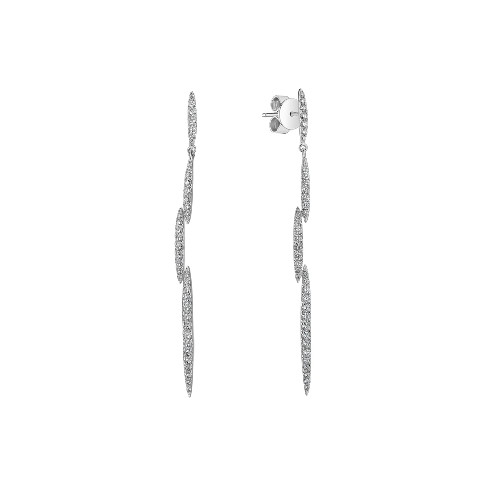 Náušnice s diamantmi Dardas