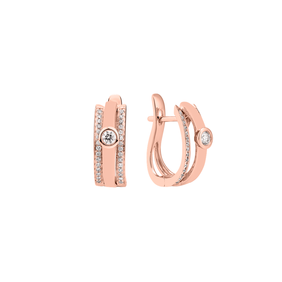 Náušnice s diamantmi Fairytale Sparkle