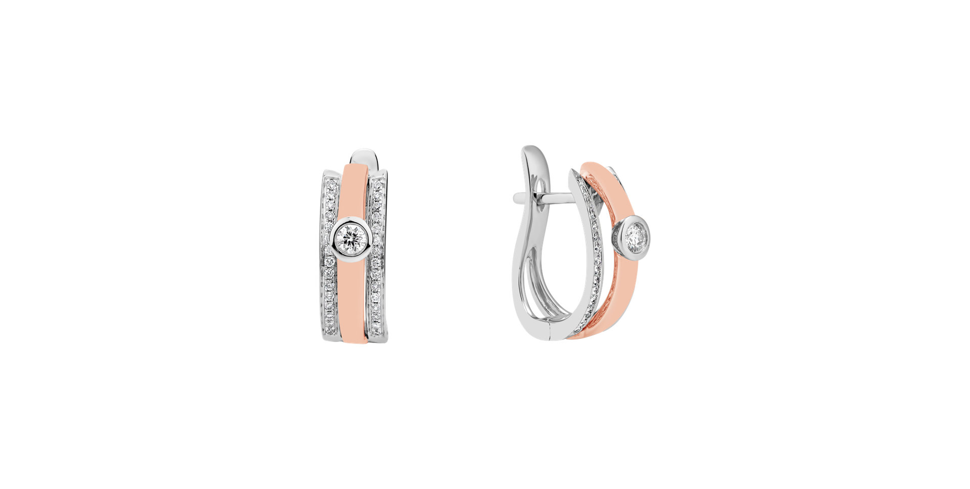 Náušnice s diamantmi Fairytale Sparkle